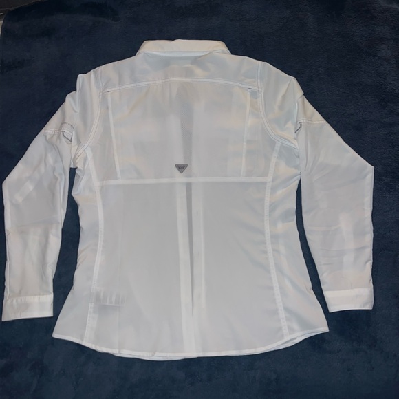 NWT Woman’s Columbia PFG Long Sleeve Shirt 40 SPF, Size MD - Picture 2 of 4